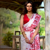 From Shantiniketan to Your Wardrobe: The Story of Blended Silk Kantha Stitch Sarees