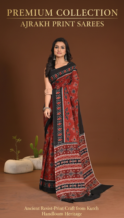 Ajrakh Print Collection Banner