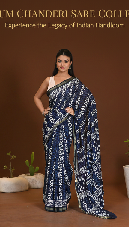 Chanderi Sarees Collection Banner