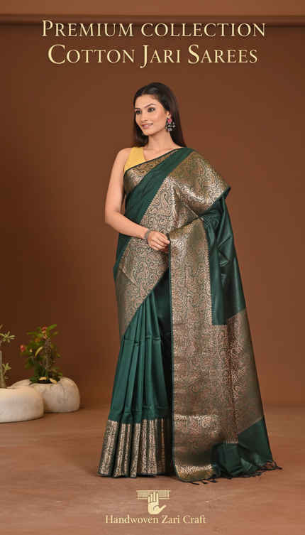 Cotton Jari Sarees Collection Banner