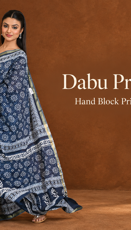 Collection image for: Dabu Print Sarees