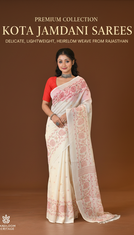 Kota Jamdani Sarees Collection Banner