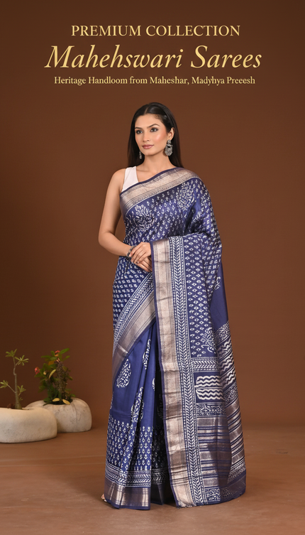 Maheshwari Sarees Collection Banner