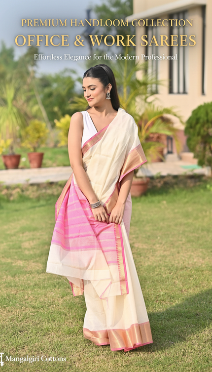 Sarees for Office & Work Collection Banner