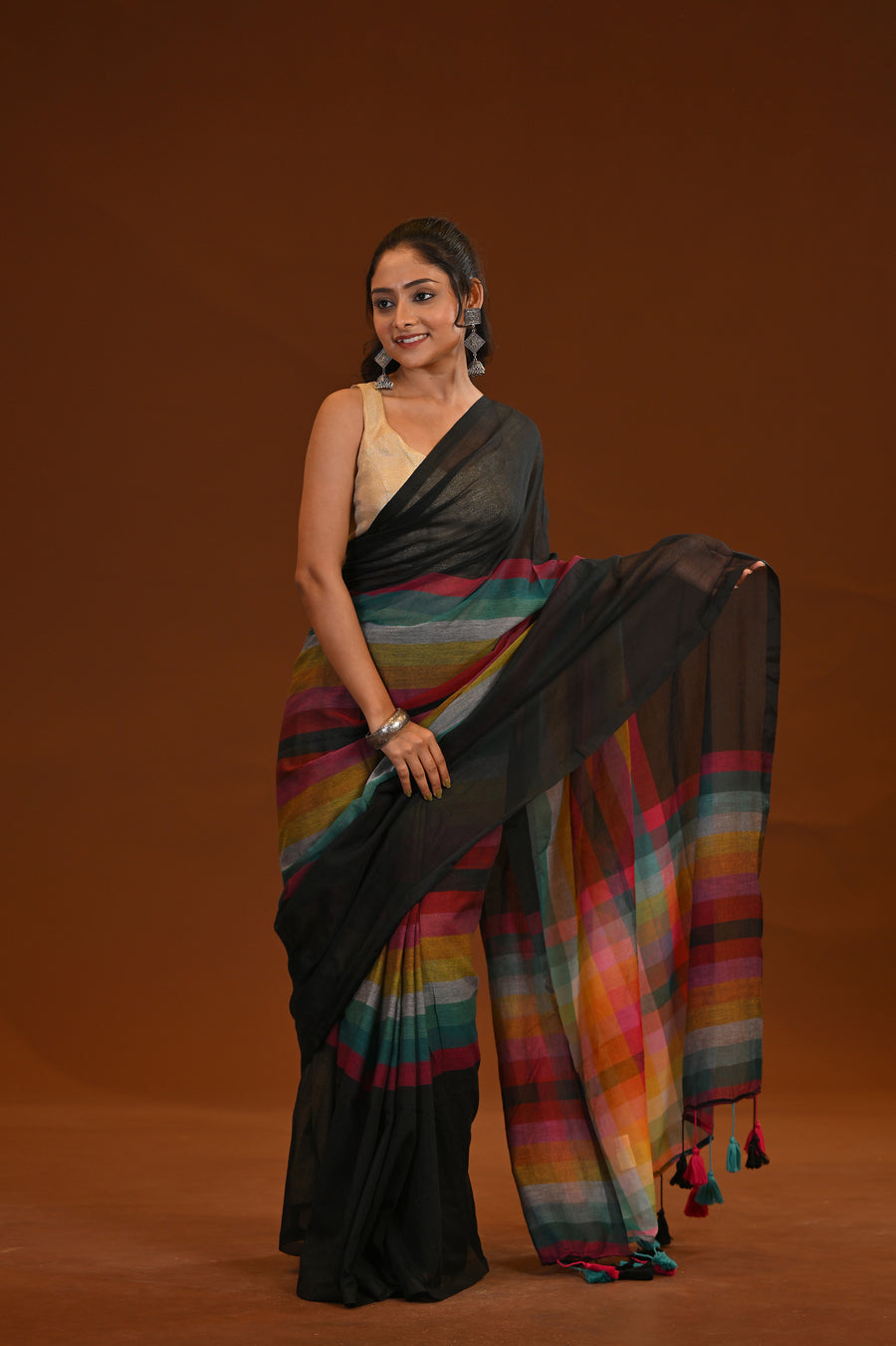 Mul Cotton Saree
