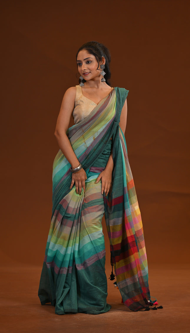 Mul Cotton Saree