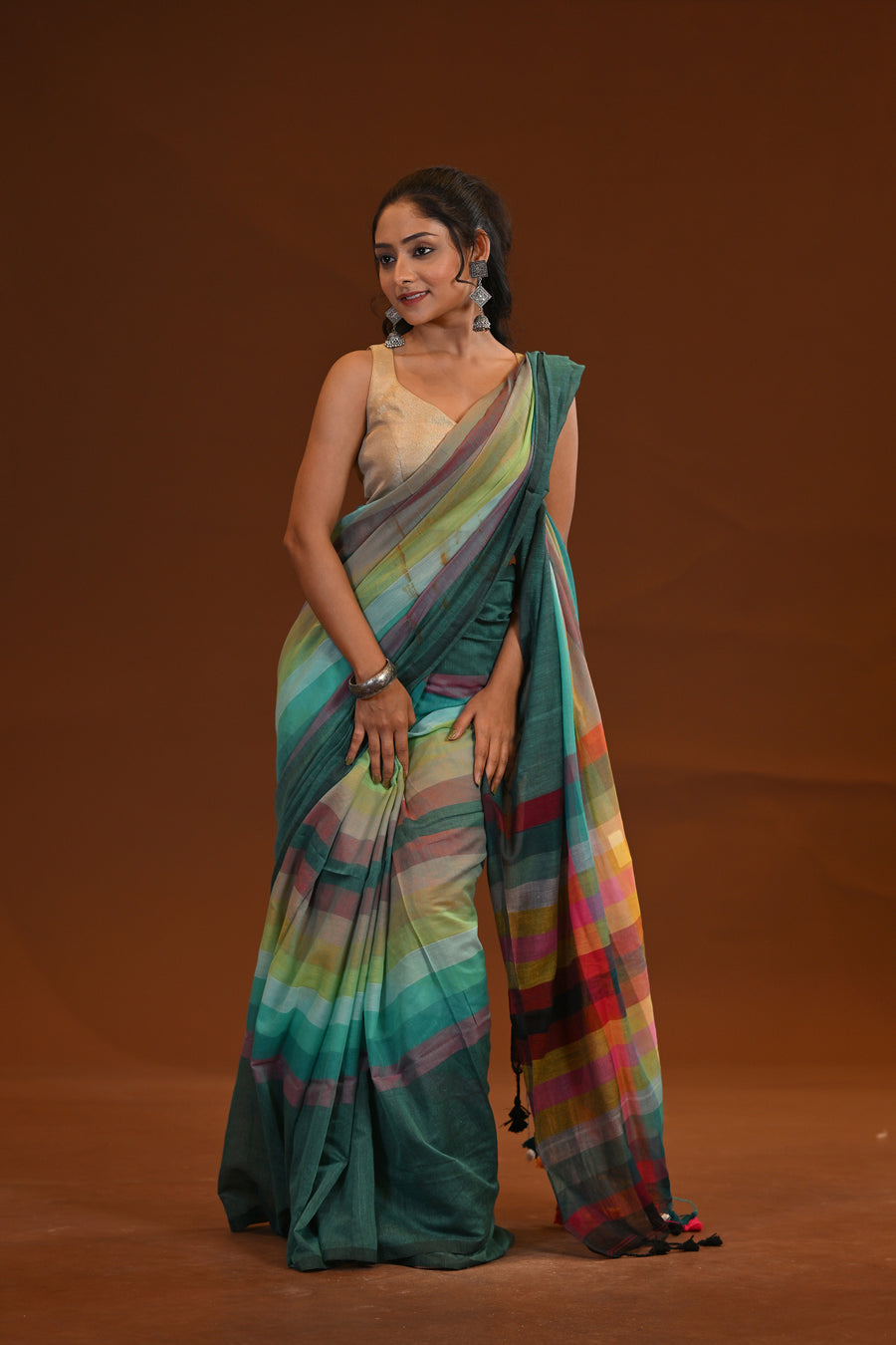 Mul Cotton Saree
