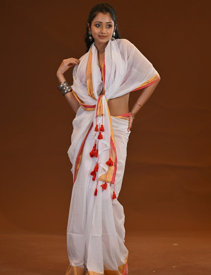 Mul Cotton Saree