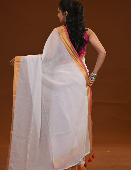 Mul Cotton Saree