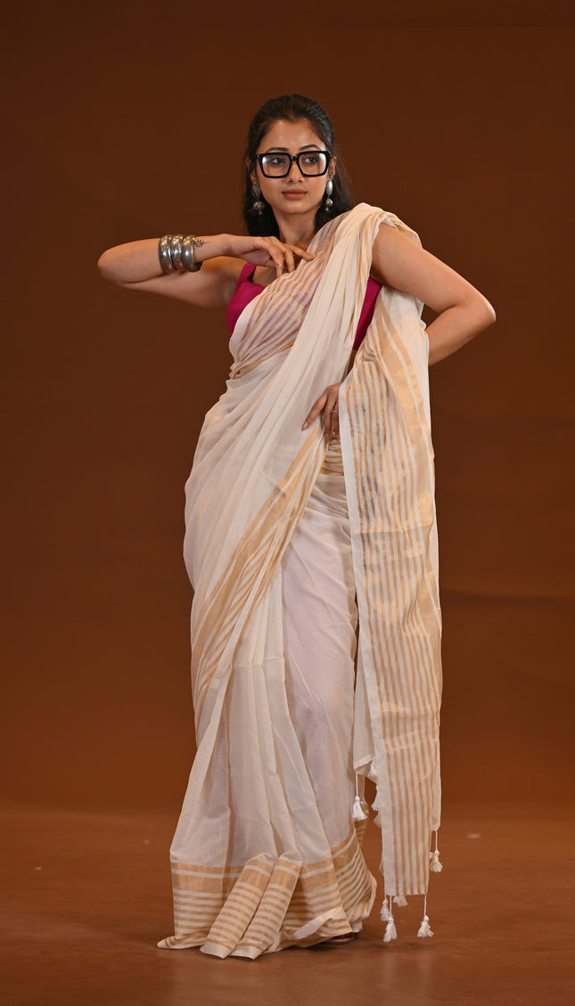 Mul Cotton Saree