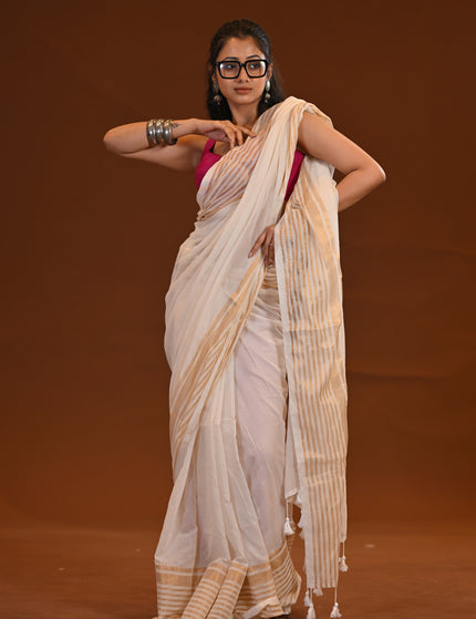 Mul Cotton Saree