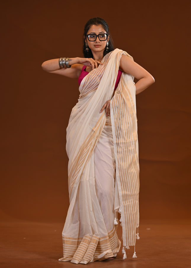Mul Cotton Saree