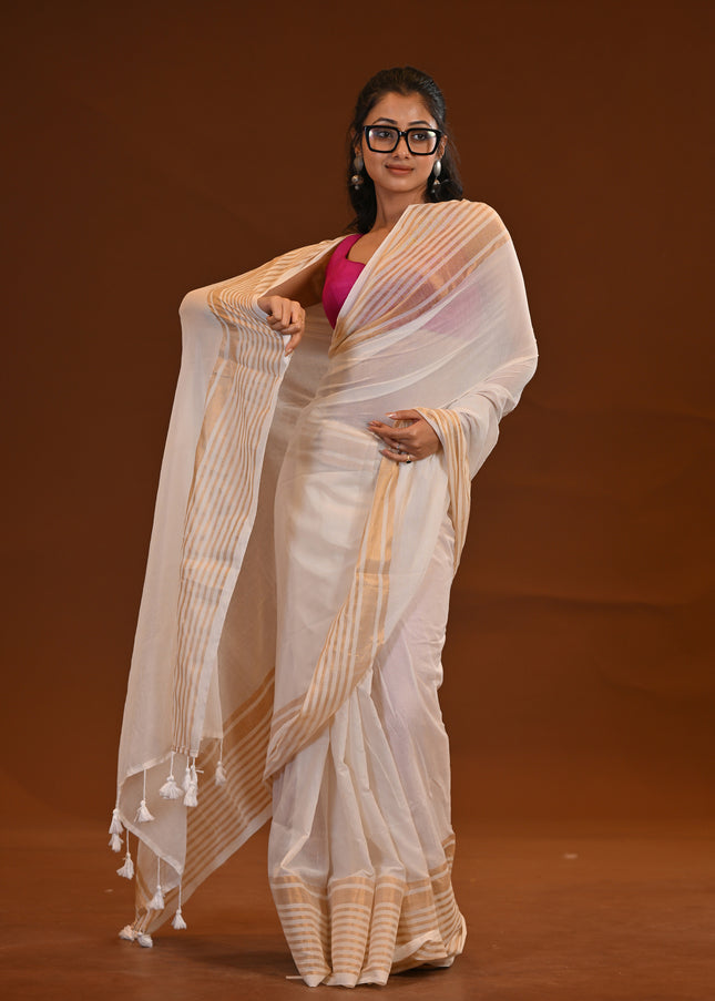 Mul Cotton Saree