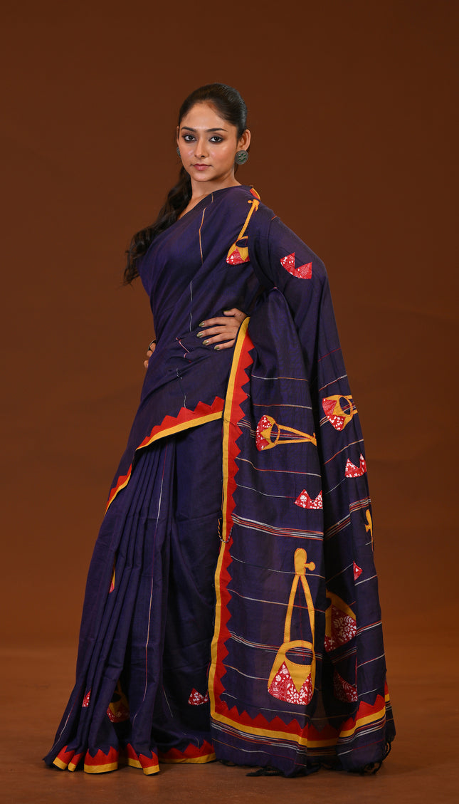 Ektara Applique Saree
