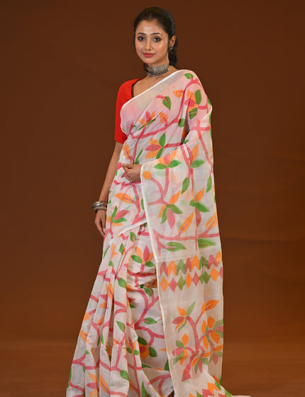 Handloom Printed Saree