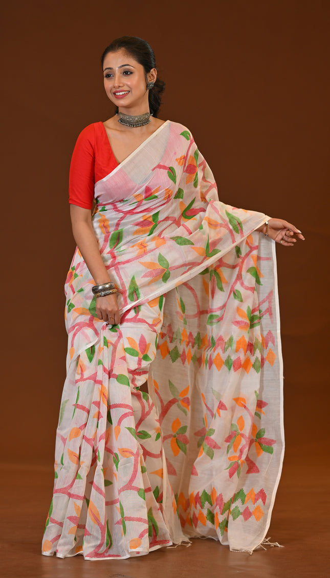 Handloom Printed Saree
