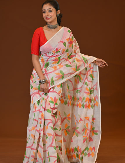 Handloom Printed Saree