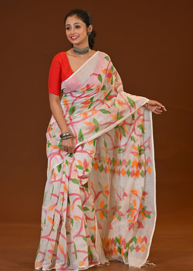 Handloom Printed Saree