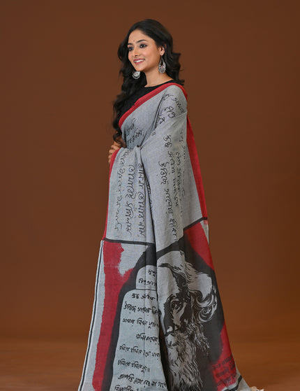 Khadi Lekha Saree