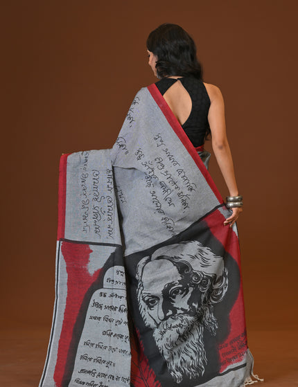 Khadi Lekha Saree
