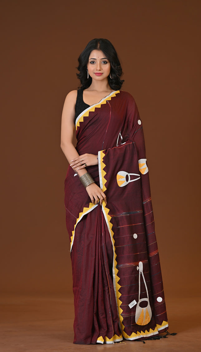 Ektara Applique Saree