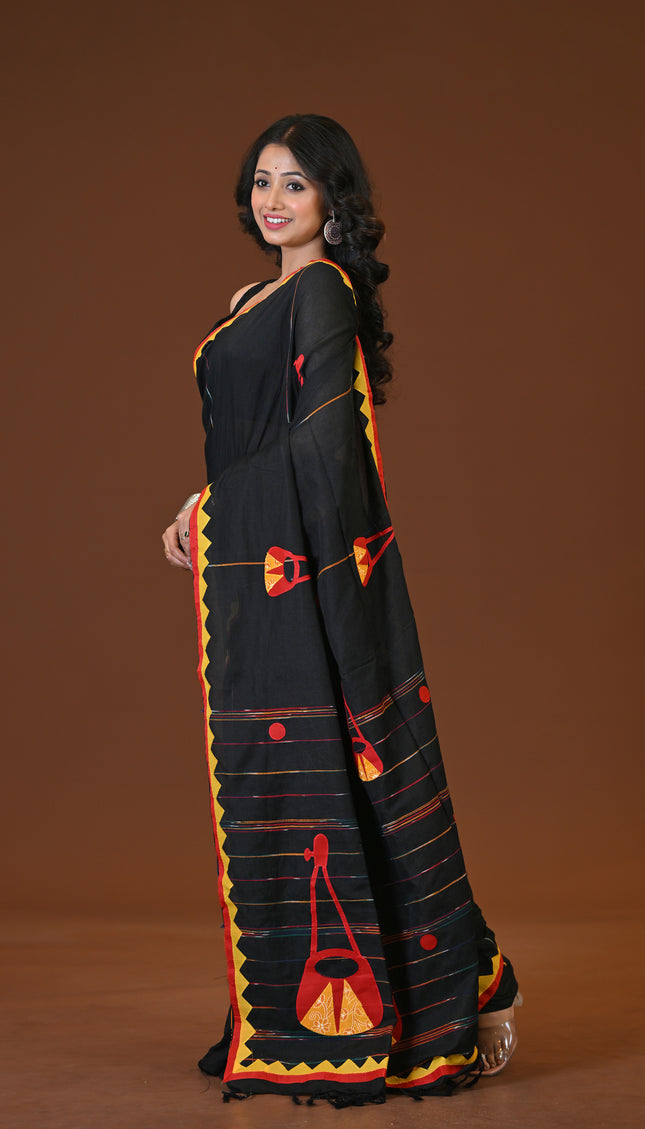 Ektara Applique Saree