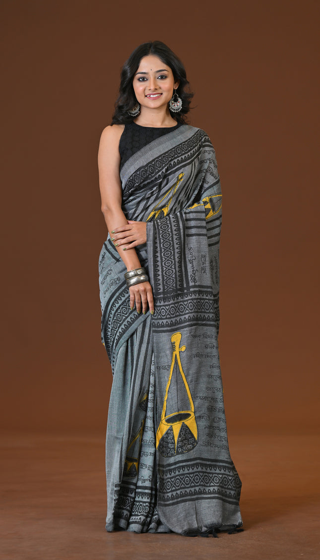 Khadi Ektara Saree
