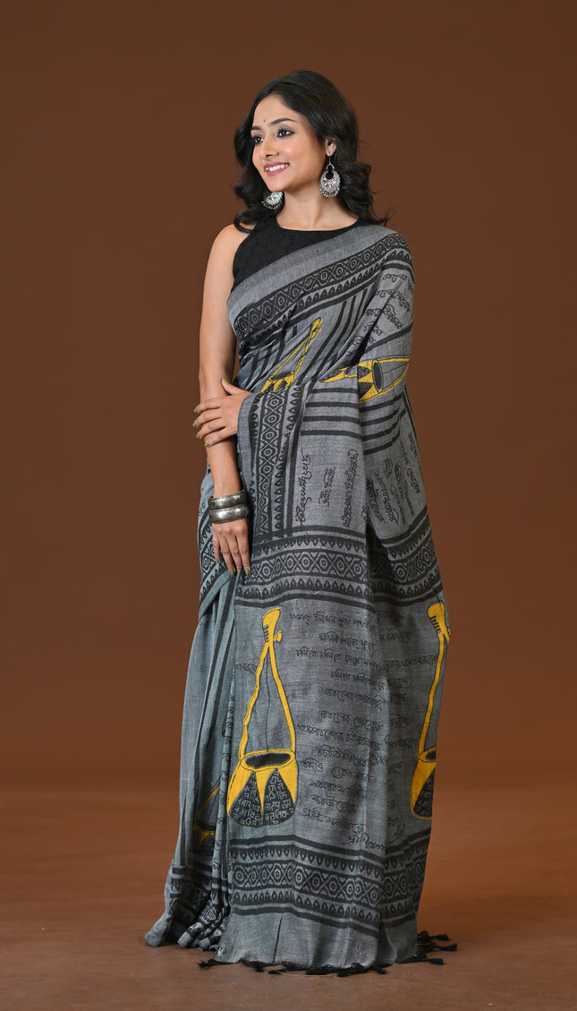 Khadi Ektara Saree