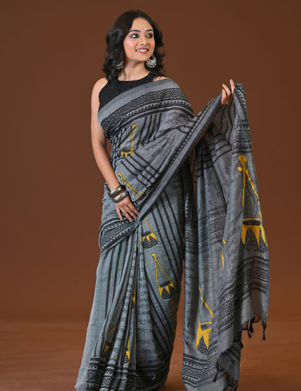 Khadi Ektara Saree