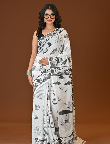 Khadi Lekha Saree