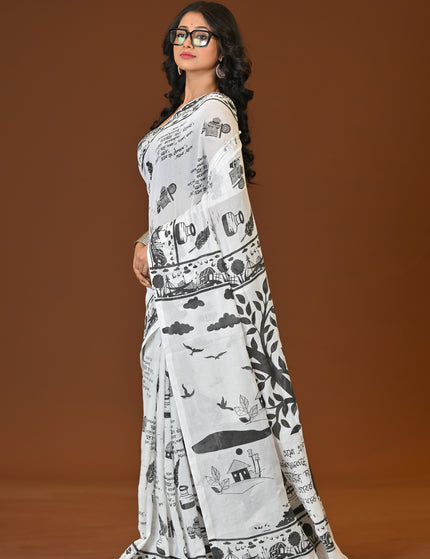 Khadi Lekha Saree