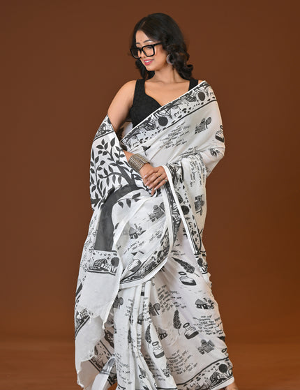 Khadi Lekha Saree