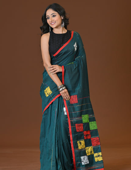 Baul Applique Saree