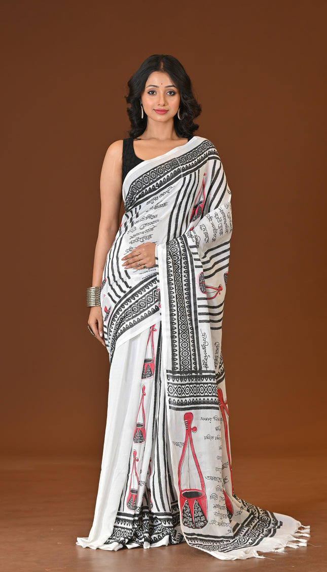Khadi Ektara Saree