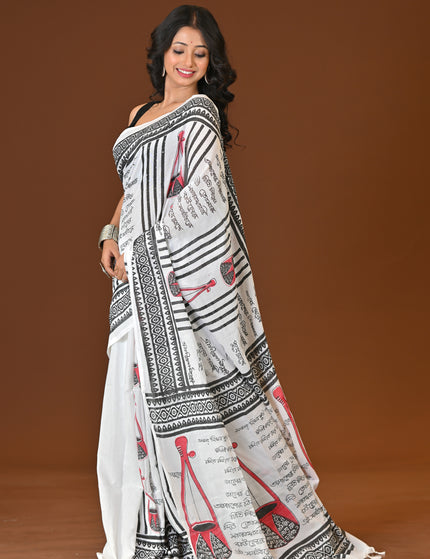 Khadi Ektara Saree