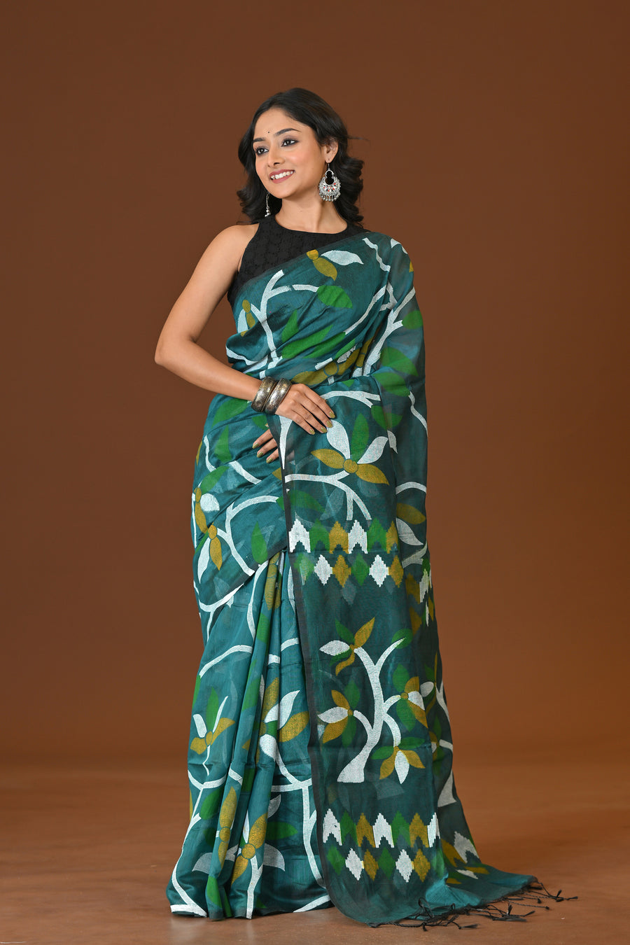 Handloom Printed Saree