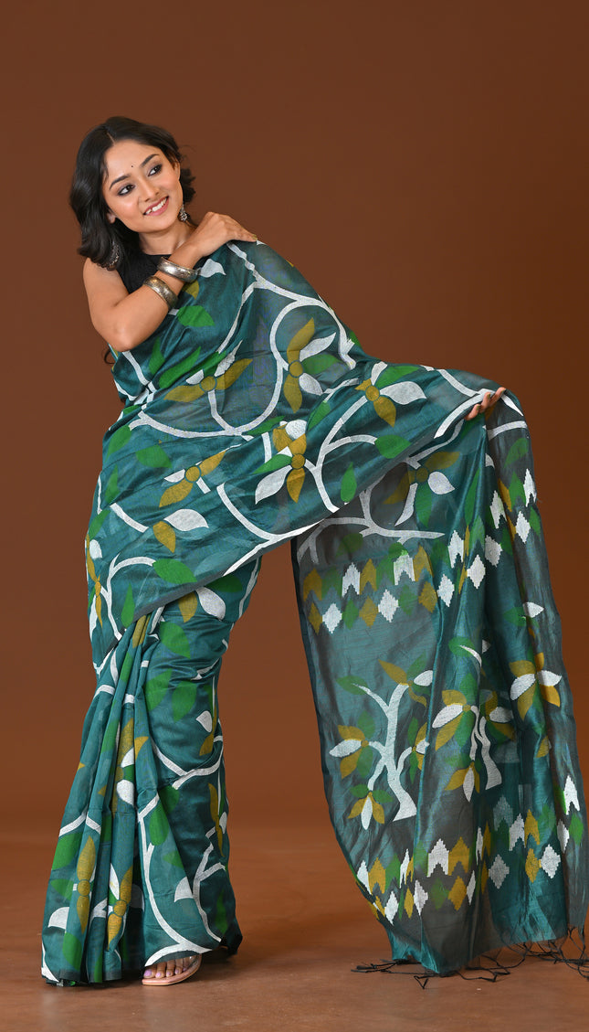 Handloom Printed Saree