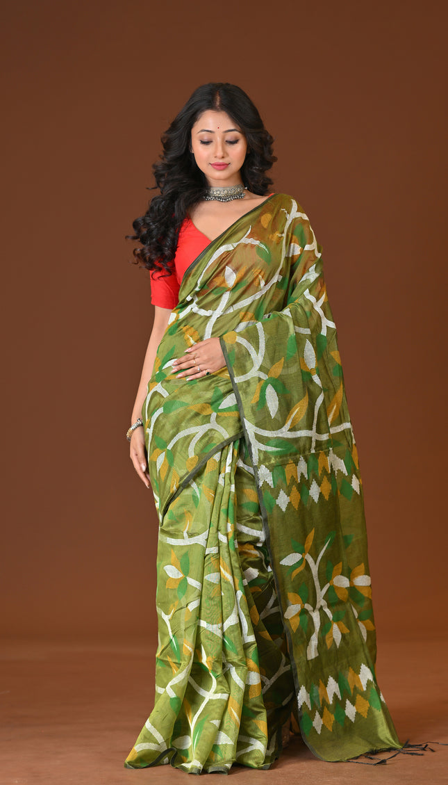 Handloom Printed Saree