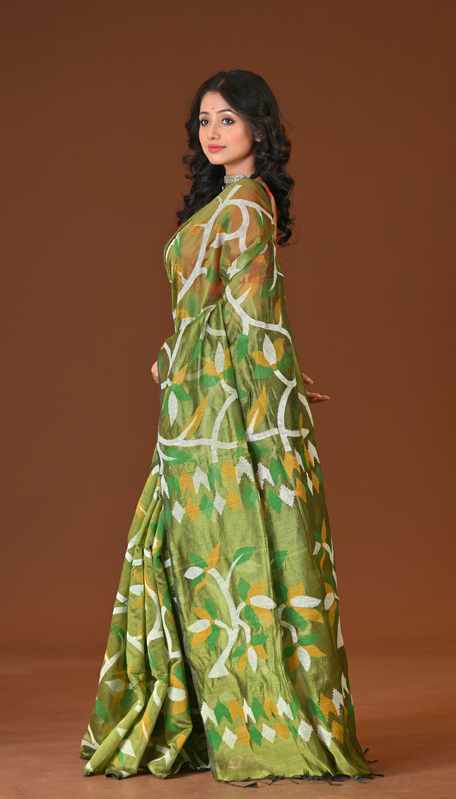 Handloom Printed Saree