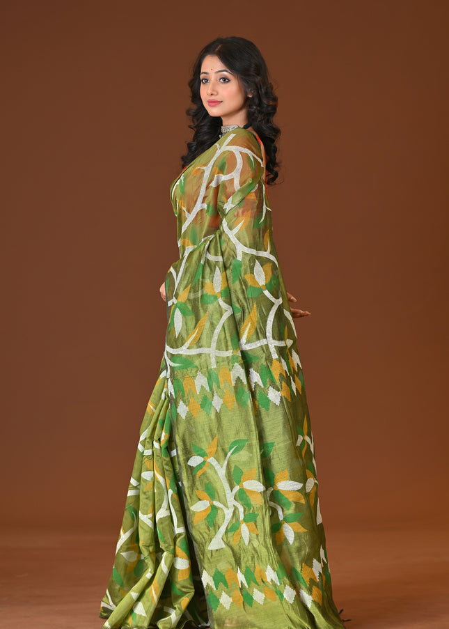 Handloom Printed Saree