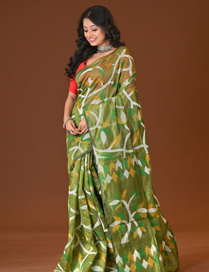Handloom Printed Saree