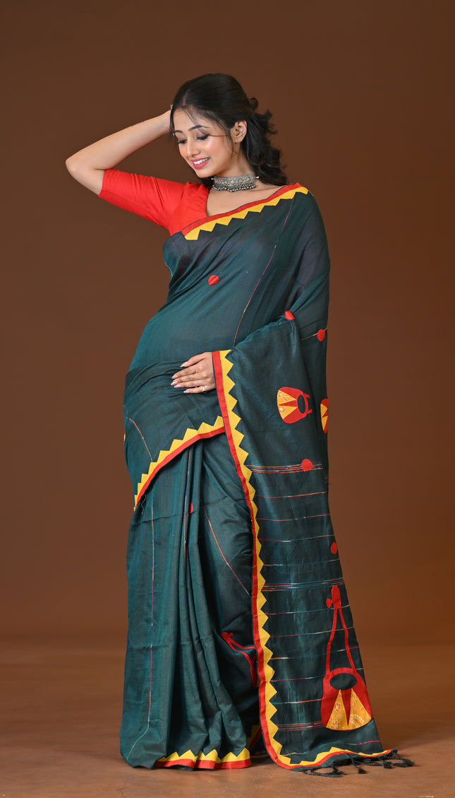Ektara Applique Saree
