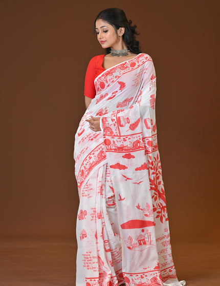 Khadi Lekha Saree