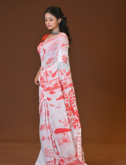 Khadi Lekha Saree