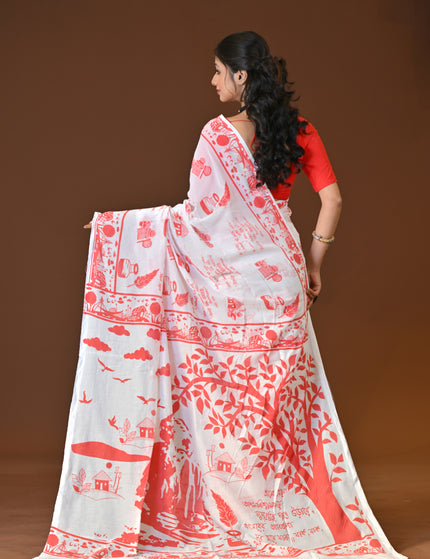 Khadi Lekha Saree