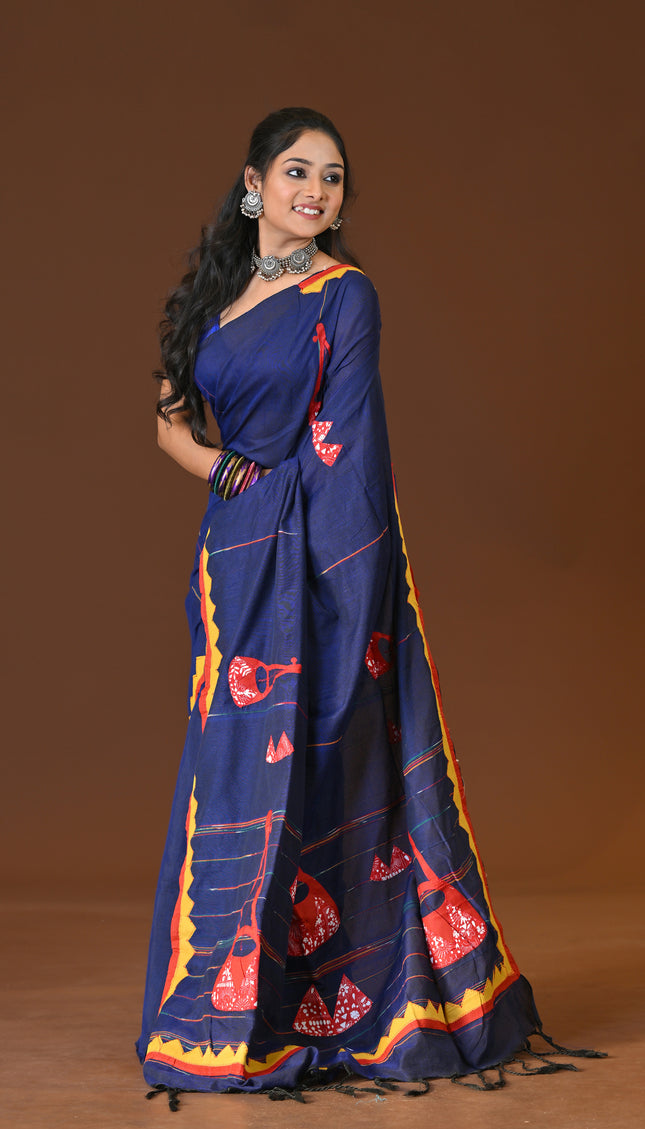Ektara Applique Saree