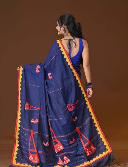 Ektara Applique Saree