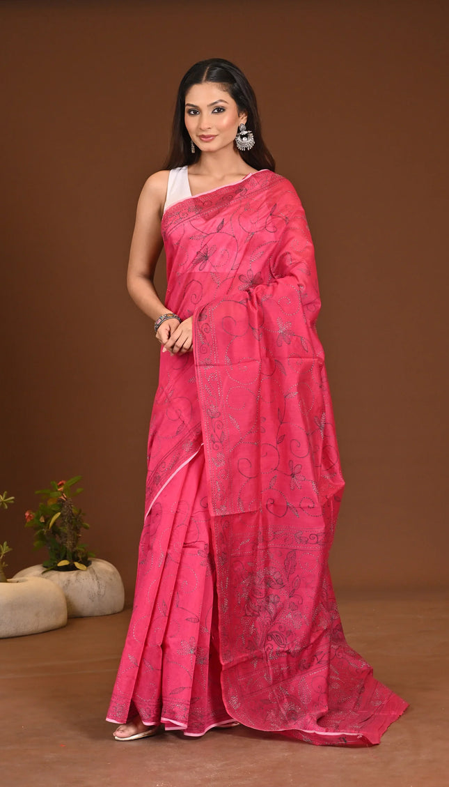 traditional-handloom-sarees-kalamkantha