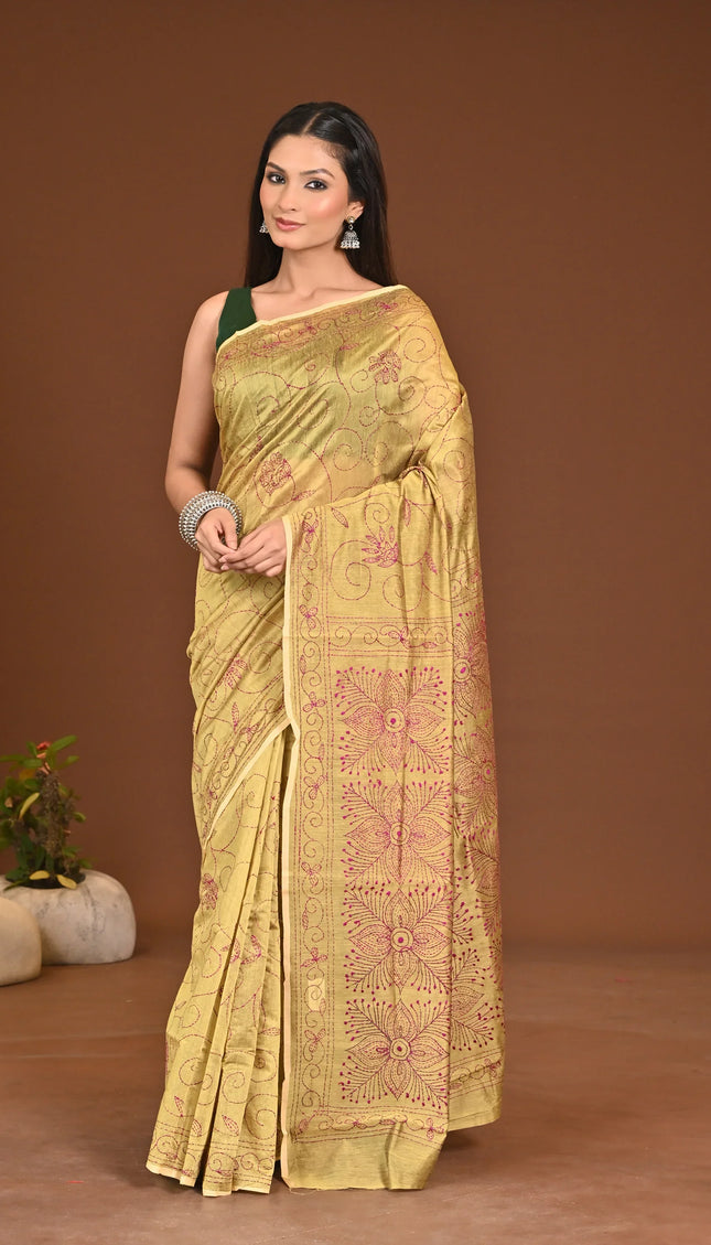 traditional-handloom-sarees-kalamkantha