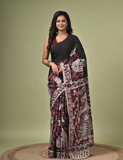 Kalamkari Digital Print Saree